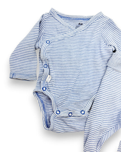 Conjunto Body Calças 0-1 Mês