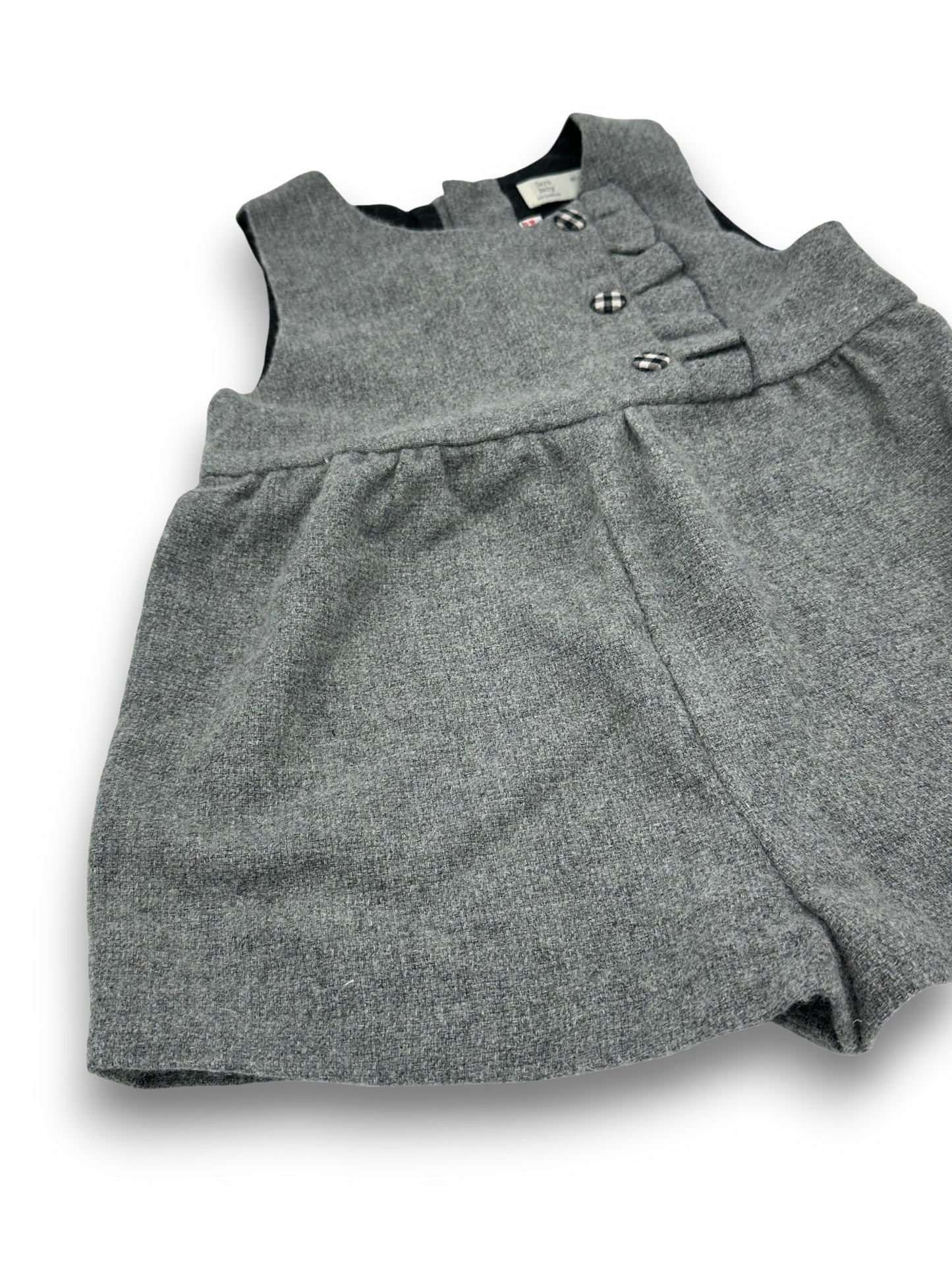 Macacão Cinza 3-4 Anos