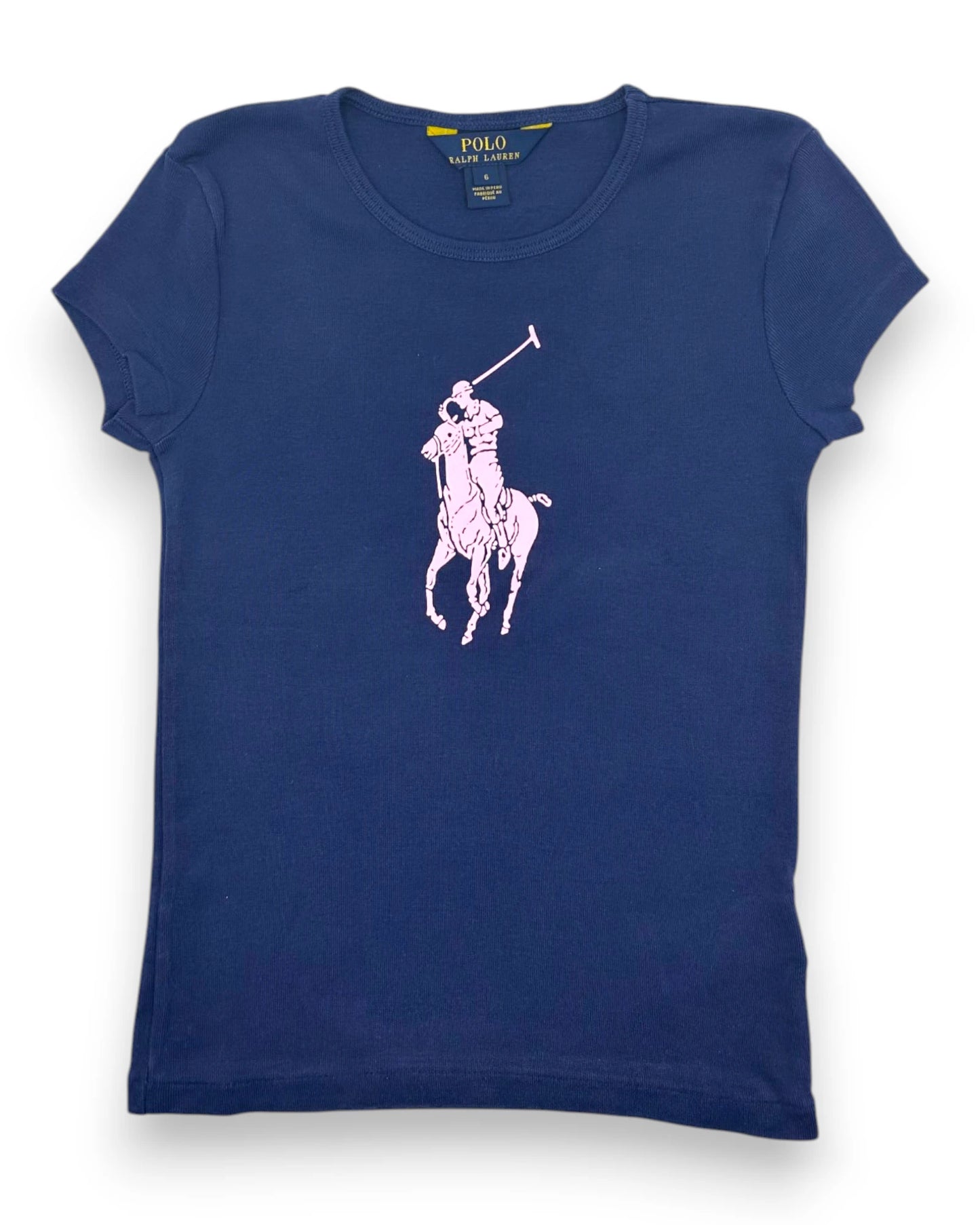 T-Shirt Azul RALPH LAUREN - 6 Anos