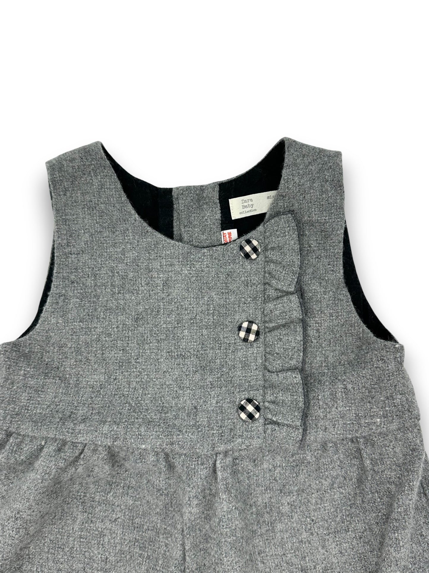 Macacão Cinza 3-4 Anos