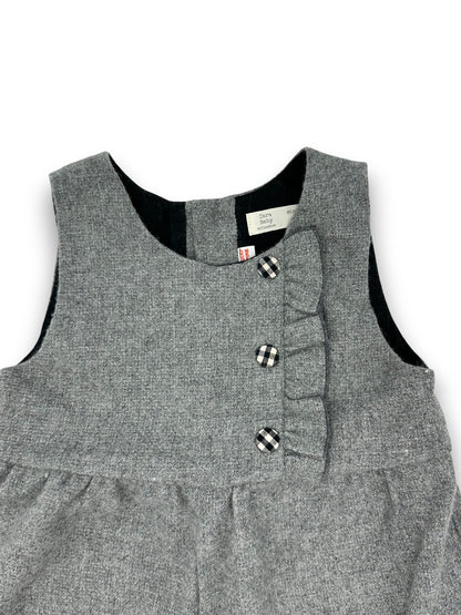 Macacão Cinza 3-4 Anos