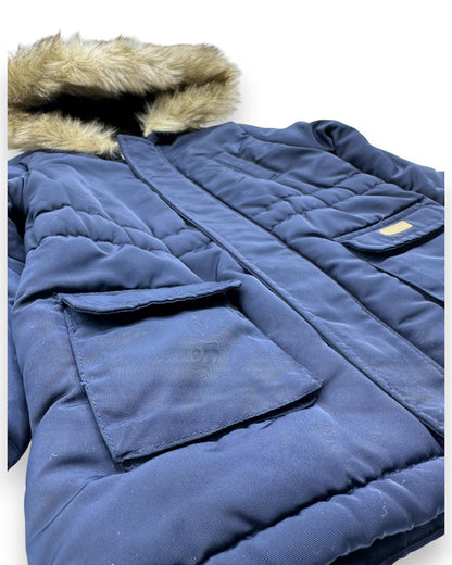 Blusão Almofadado Azul 18 Meses