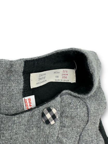 Macacão Cinza 3-4 Anos