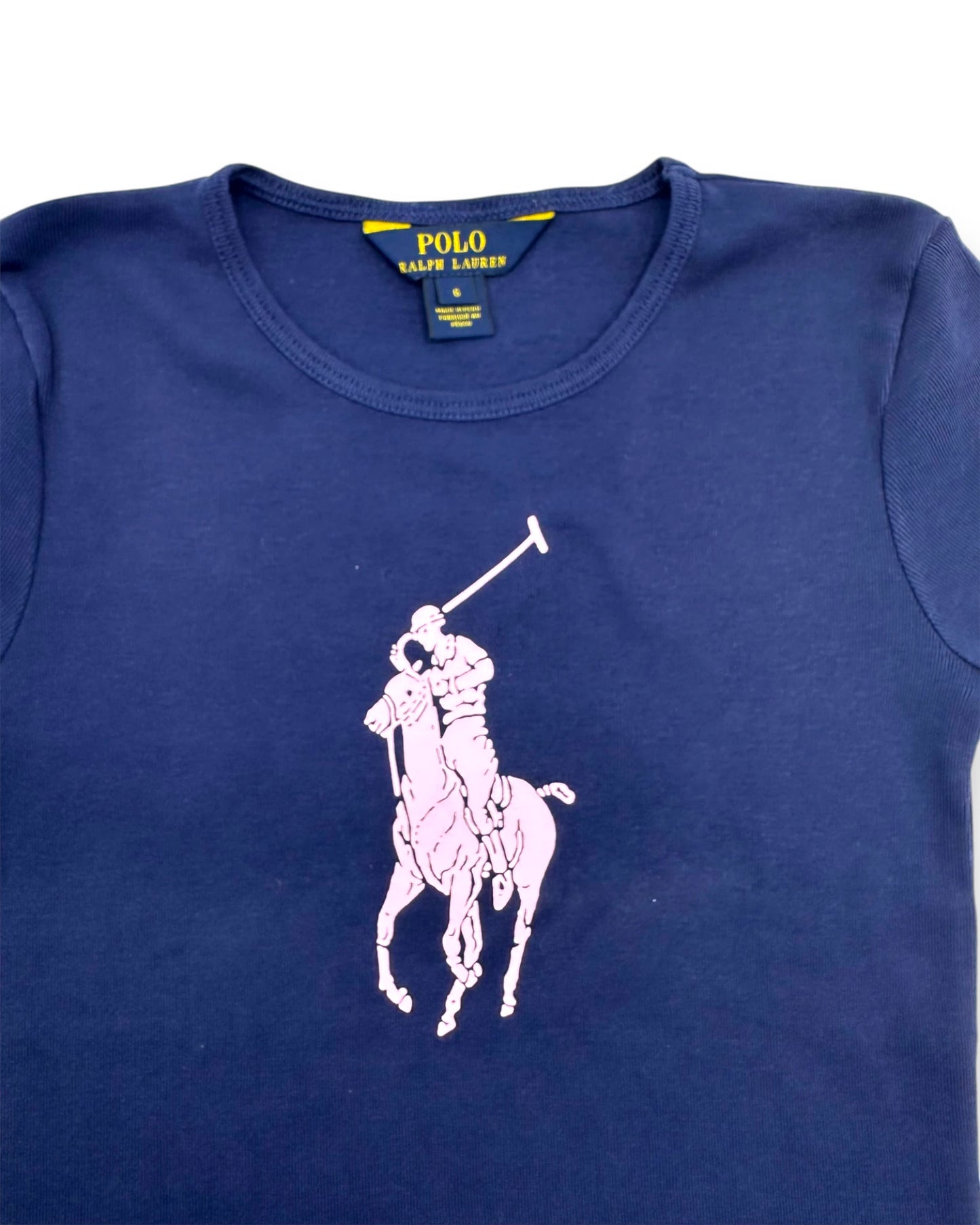 T-Shirt Azul RALPH LAUREN - 6 Anos