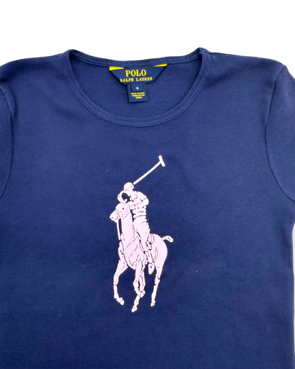 T-Shirt Azul RALPH LAUREN - 6 Anos