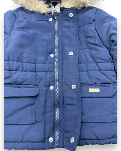 Blusão Almofadado Azul 18 Meses