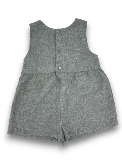 Macacão Cinza 3-4 Anos