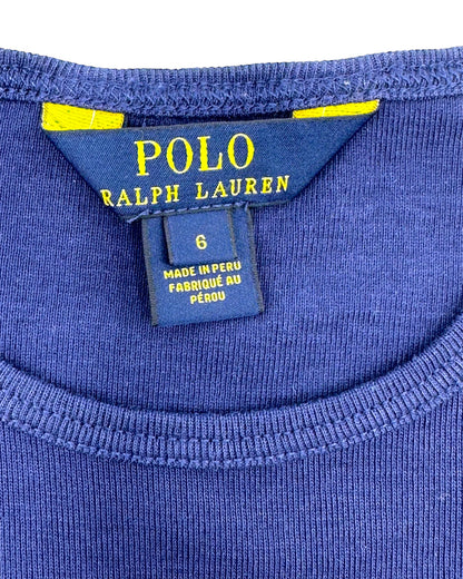 T-Shirt Azul RALPH LAUREN - 6 Anos