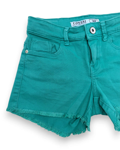 Shorts Vaqueros Verdes TIFFOSI - 7-8 Años