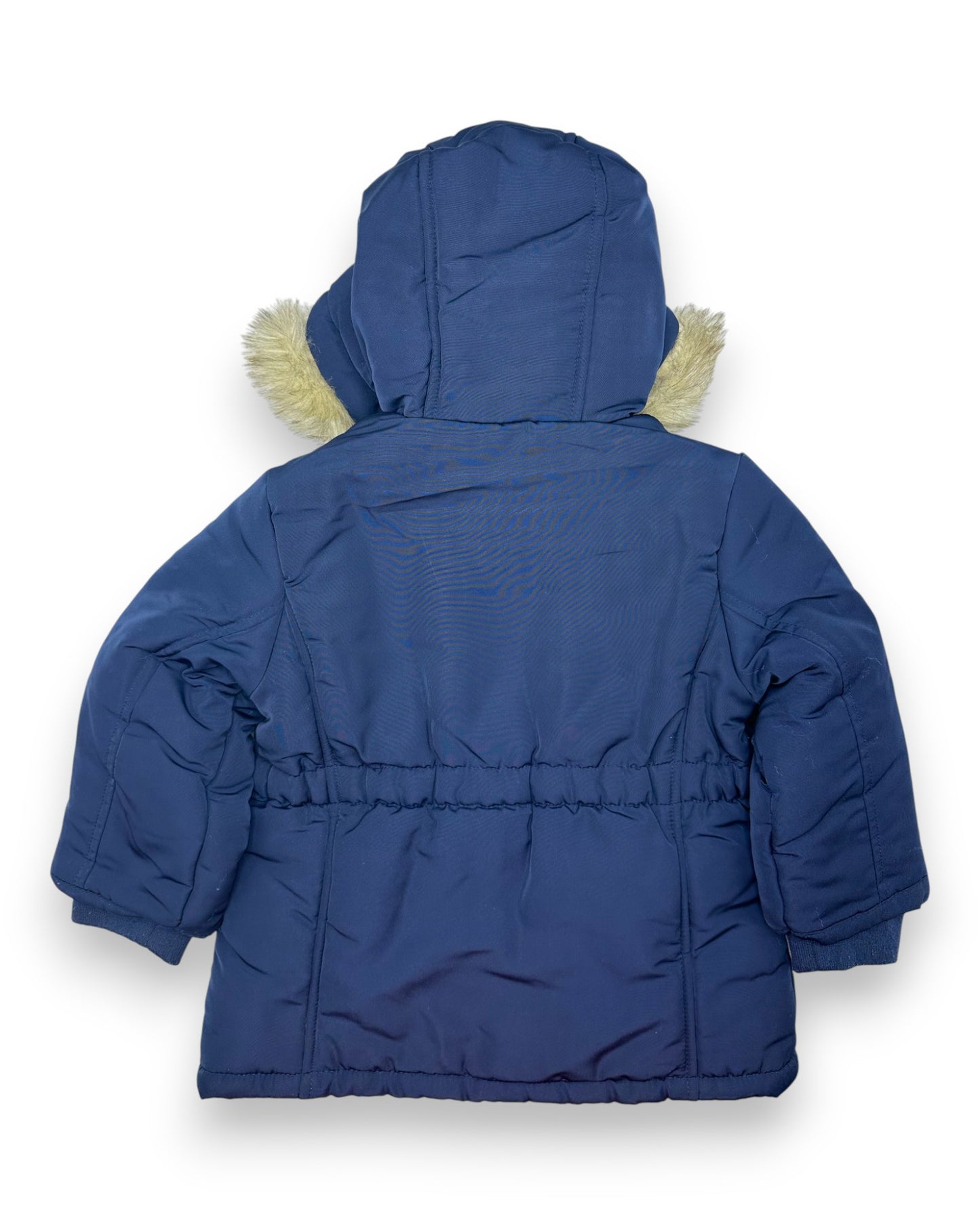 Blusão Almofadado Azul 18 Meses