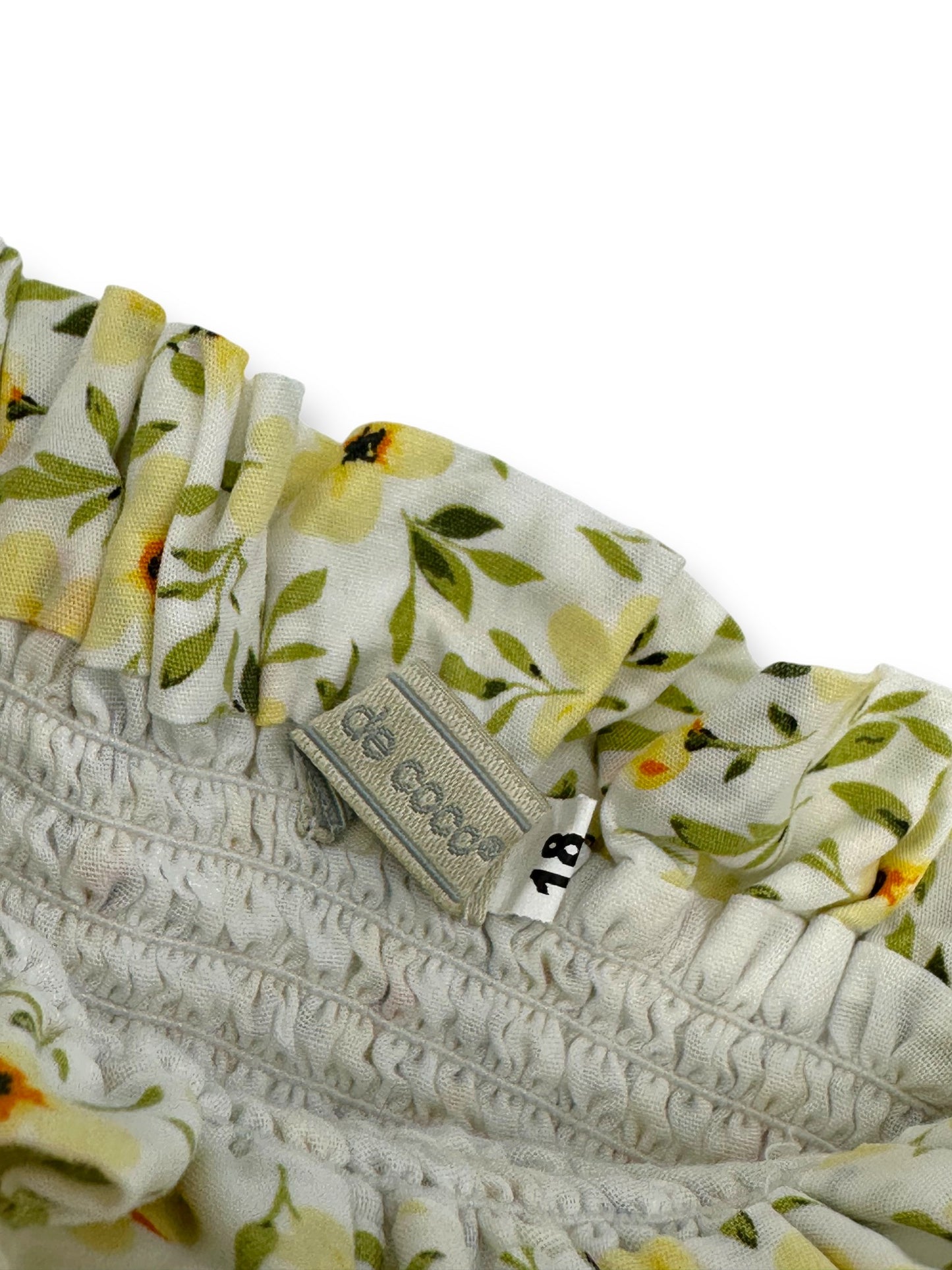 Tapa Fraldas Flores 18 Meses