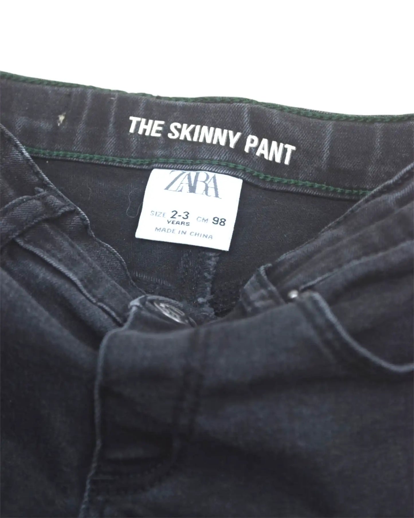 Calças de Ganga Skinny ZARA - 2-3 Anos