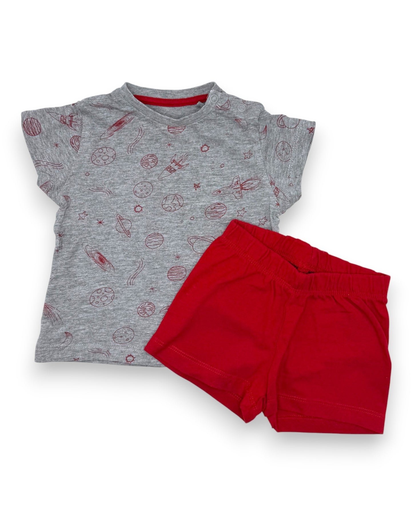 Pijama 2 Peças Espaço 6-9 Meses