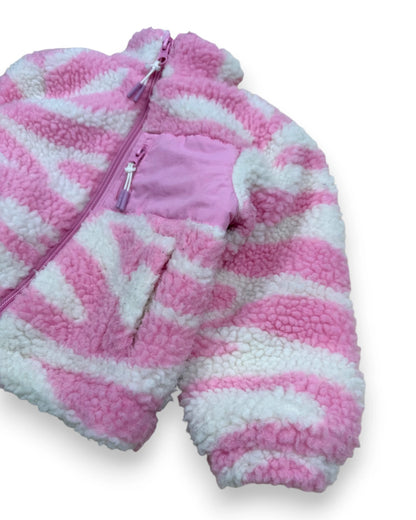 Casaco de Sherpa Rosa MO KIDS - 12-18 Meses