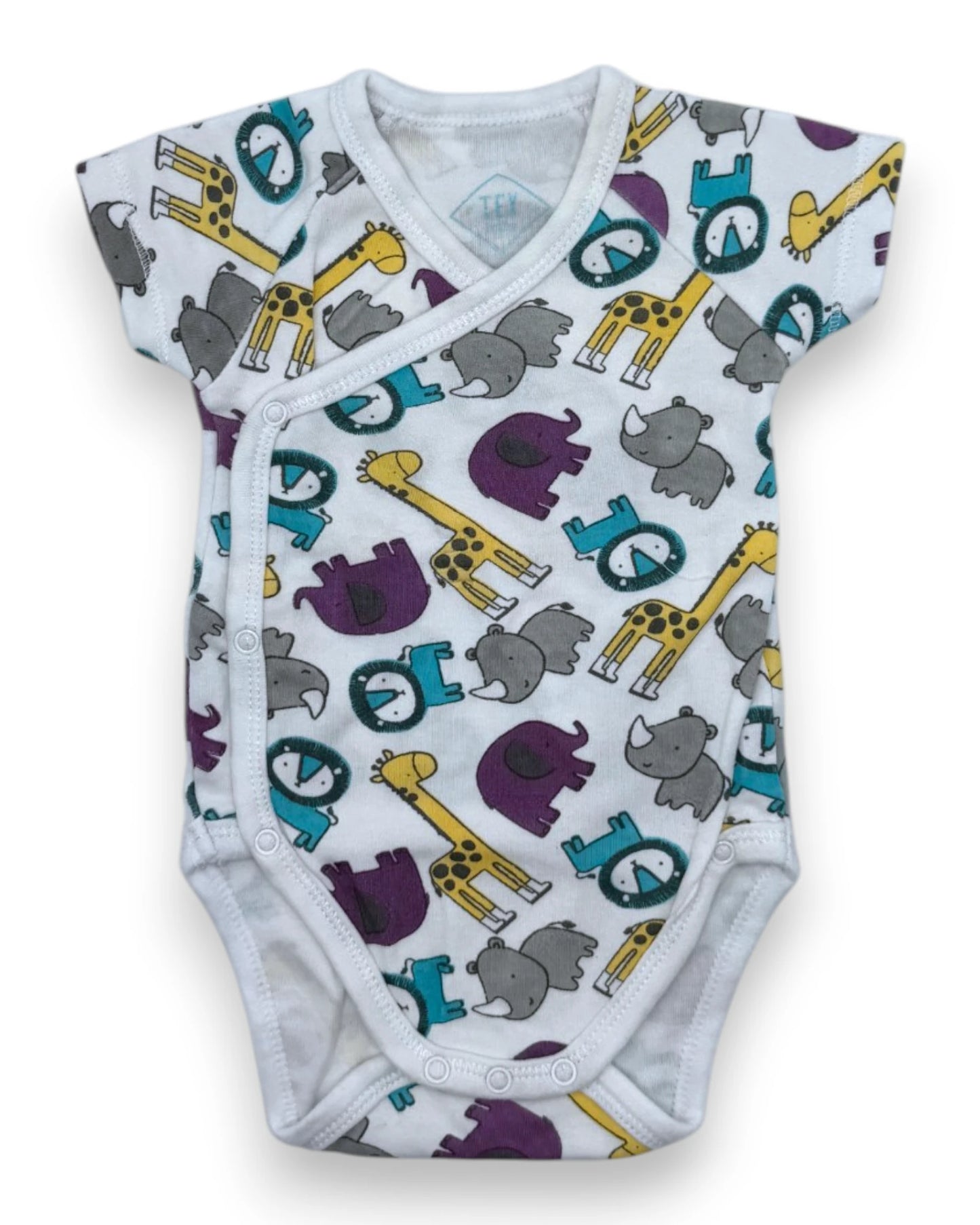 Pack 2 Bodies Manga Curta TEX BABY & SO CUTE - 0-3 Meses