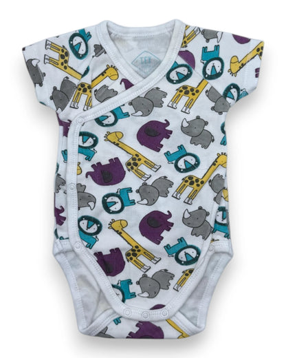 Pack 2 Bodies Manga Curta TEX BABY & SO CUTE - 0-3 Meses