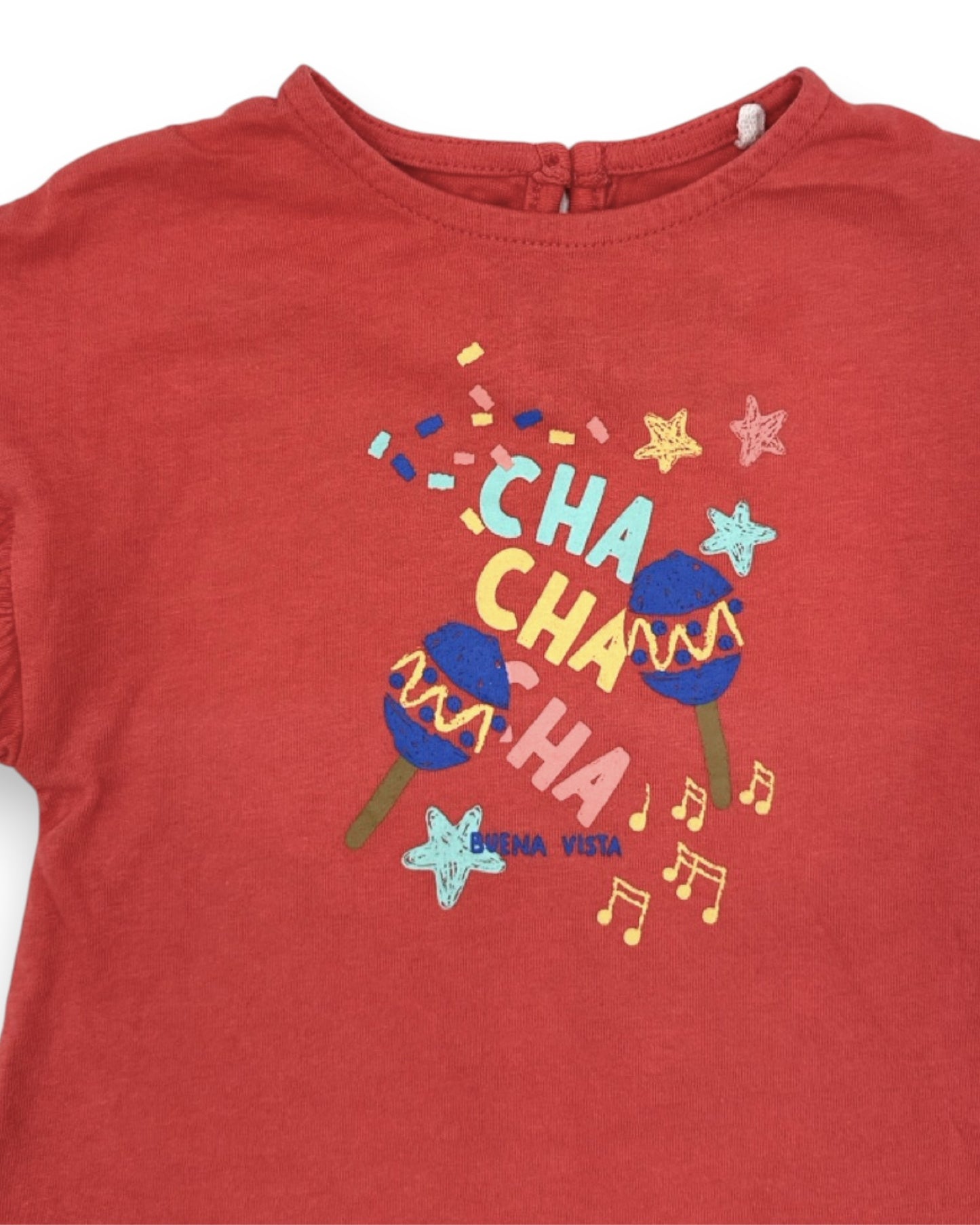 T-Shirt Rosa 9-12 Meses