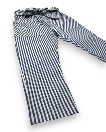 Calças Paperbag Riscas 2 Anos