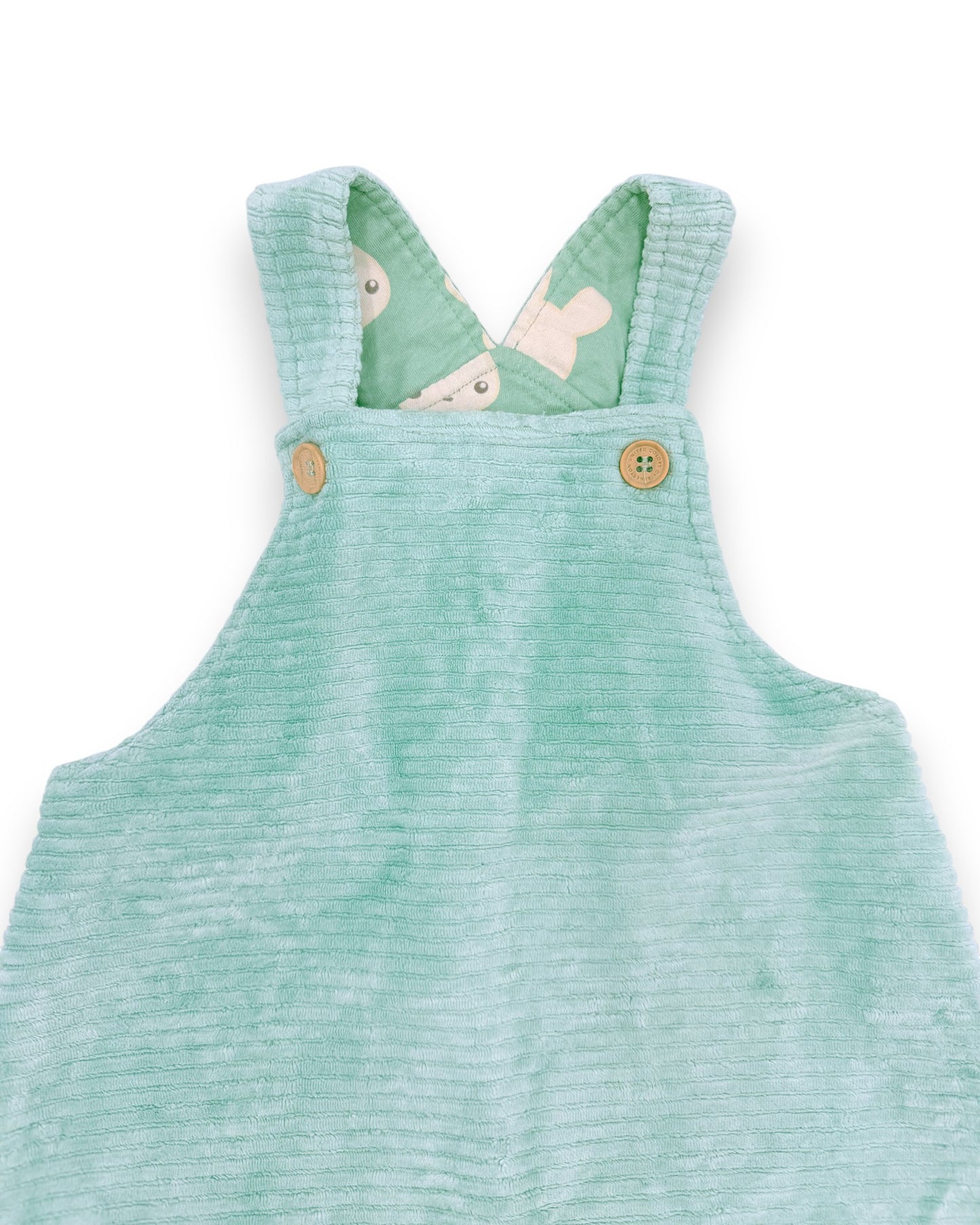 Jardineiras Verdes BENETTON - 9-12 Meses