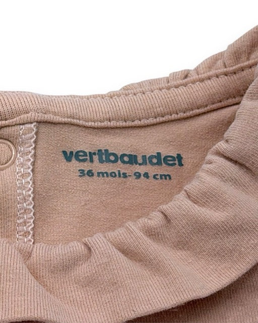 Body Rosa Gola 36 Meses