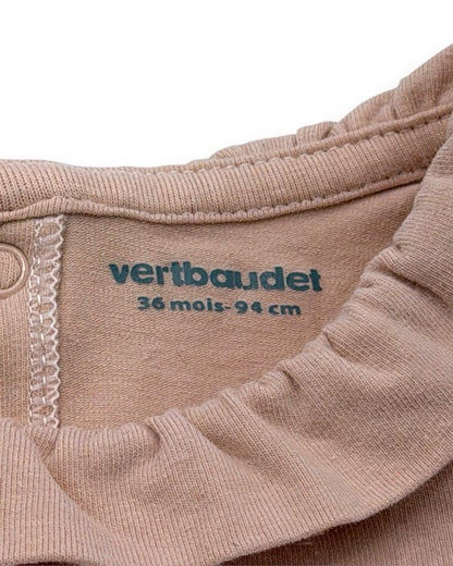 Body Rosa Gola 36 Meses