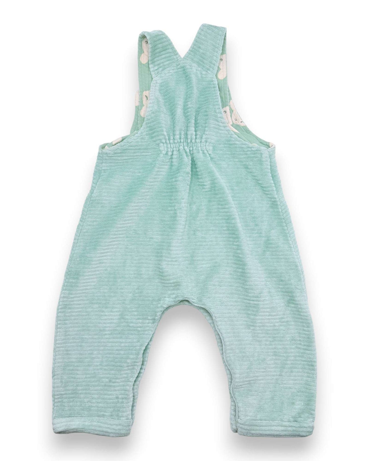 Jardineiras Verdes BENETTON - 9-12 Meses