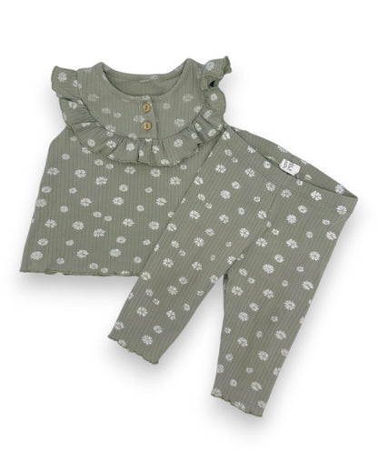 Conjunto Verde 4-6 Meses