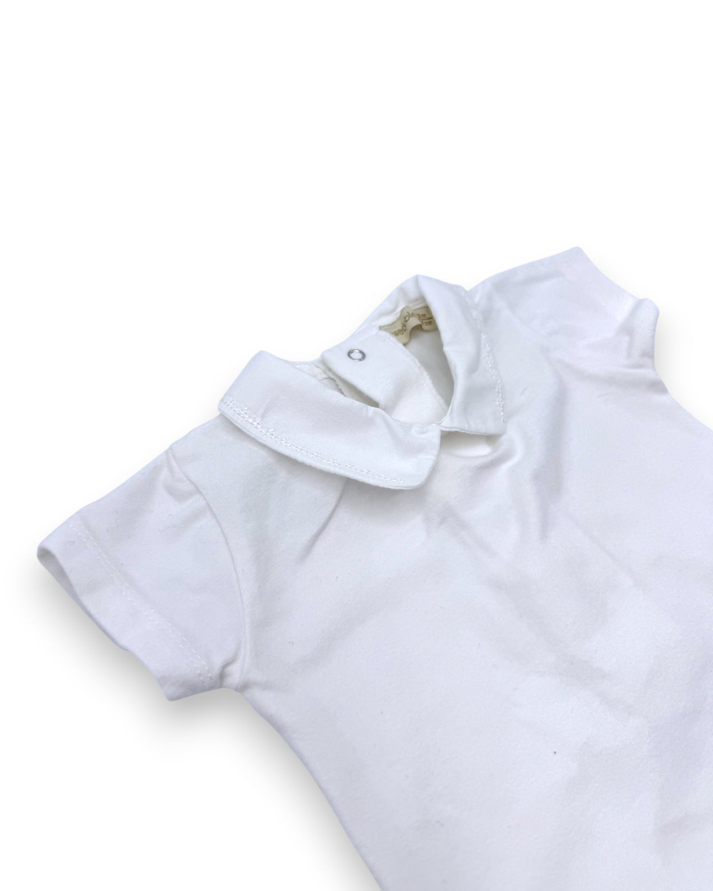 Body Branco Gola 3 Meses