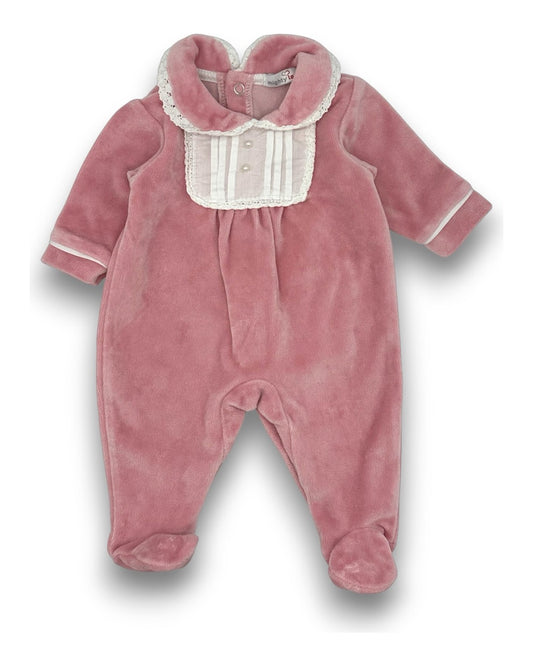 Babygrow Polar Rosa Recém-Nascido