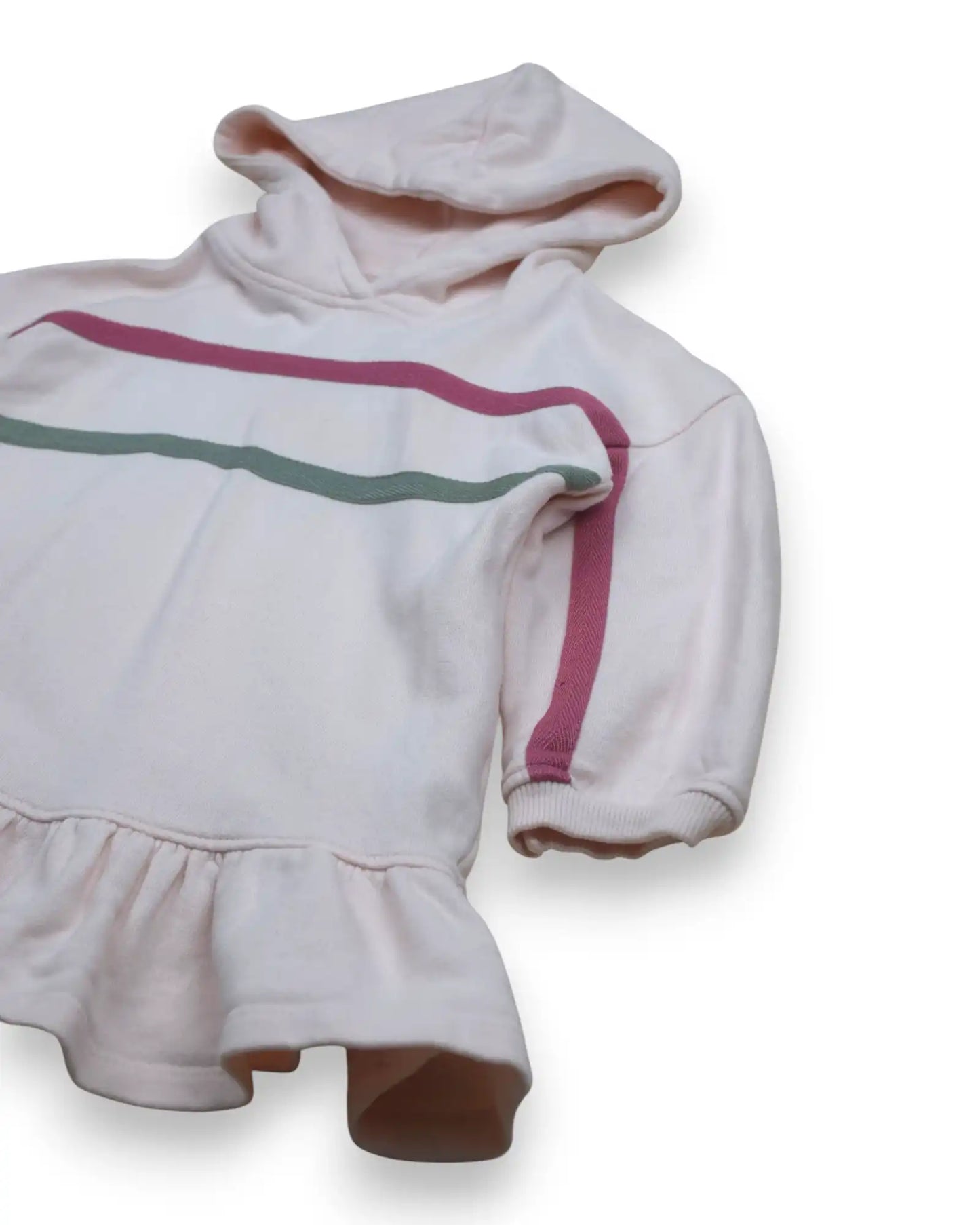 Vestido Sudadera Rosa ZARA - 12-18 Meses