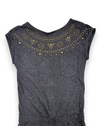 Macacão Cinzento SISLEY - 7-8 Anos