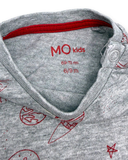 Pijama 2 Peças Espaço 6-9 Meses