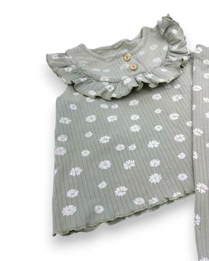 Conjunto Verde 4-6 Meses