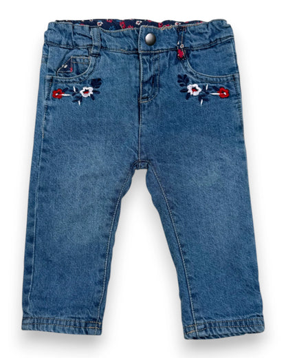 Pantalones Vaqueros Forro MOTS D'ENFANTS - 12 Meses