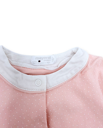 Babygrow Rosa 4-6 Meses