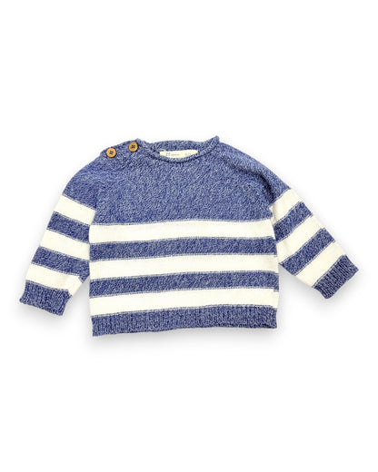 Camisola Malha Azul 0-1 Mês