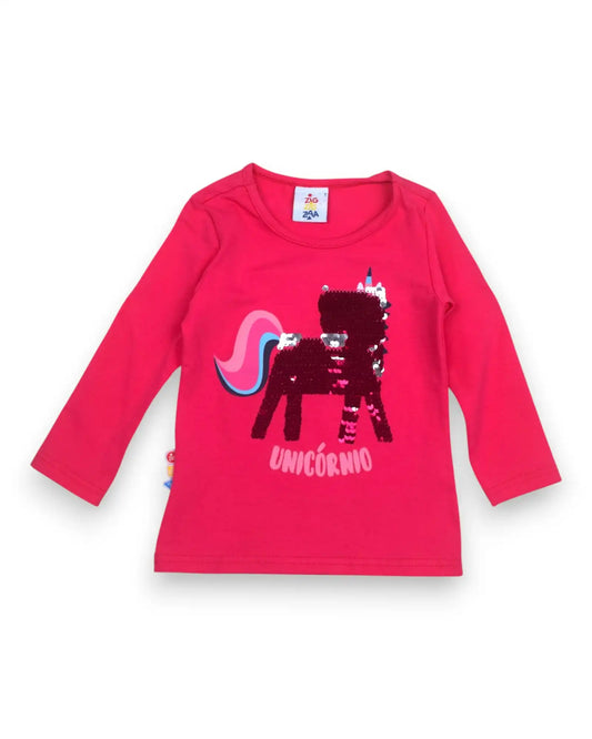 Camiseta Unicornio ZIG ZAG ZAA - 1 Año