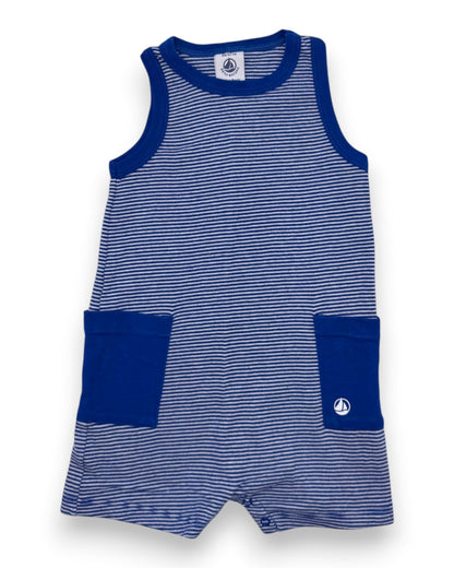 Mono Rayas PETIT BATEAU - 6 Meses