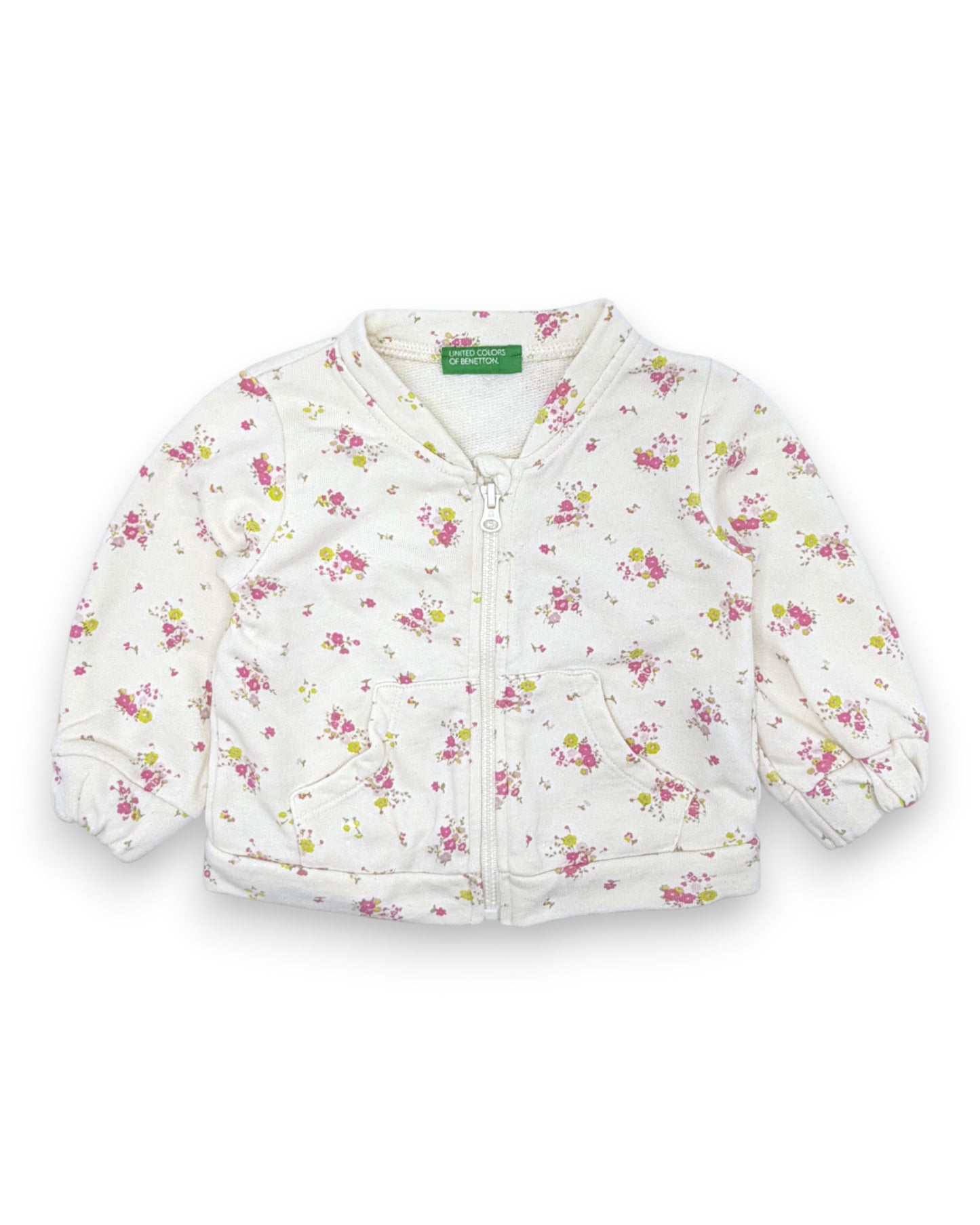 Casaco Floral 3-6 Meses