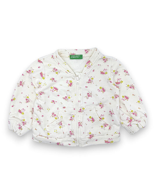 Casaco Floral 3-6 Meses