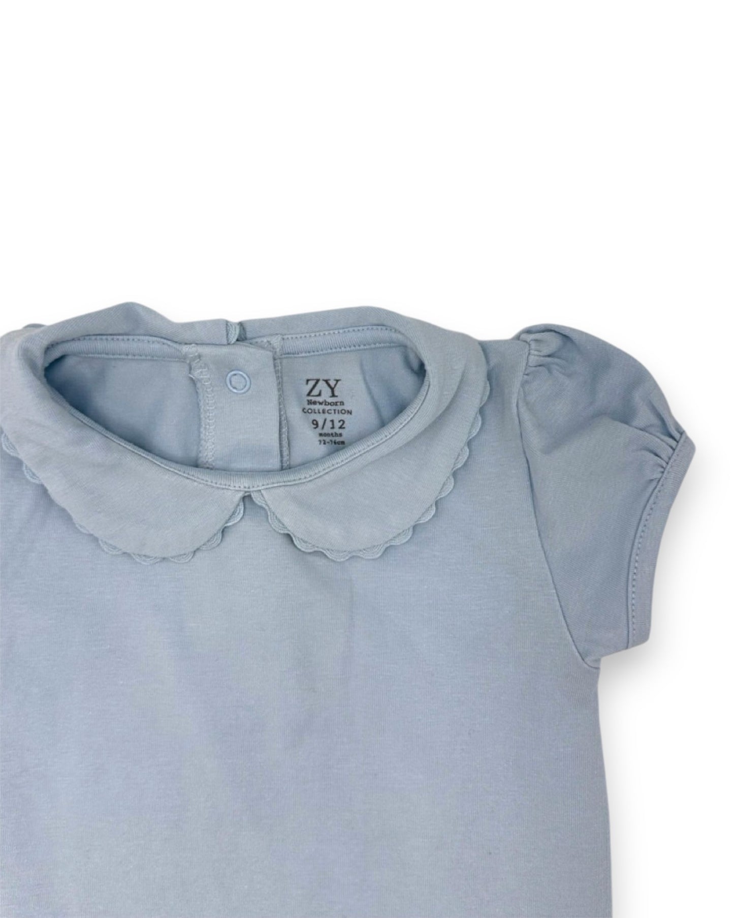 Body Azul Gola 9-12 Meses