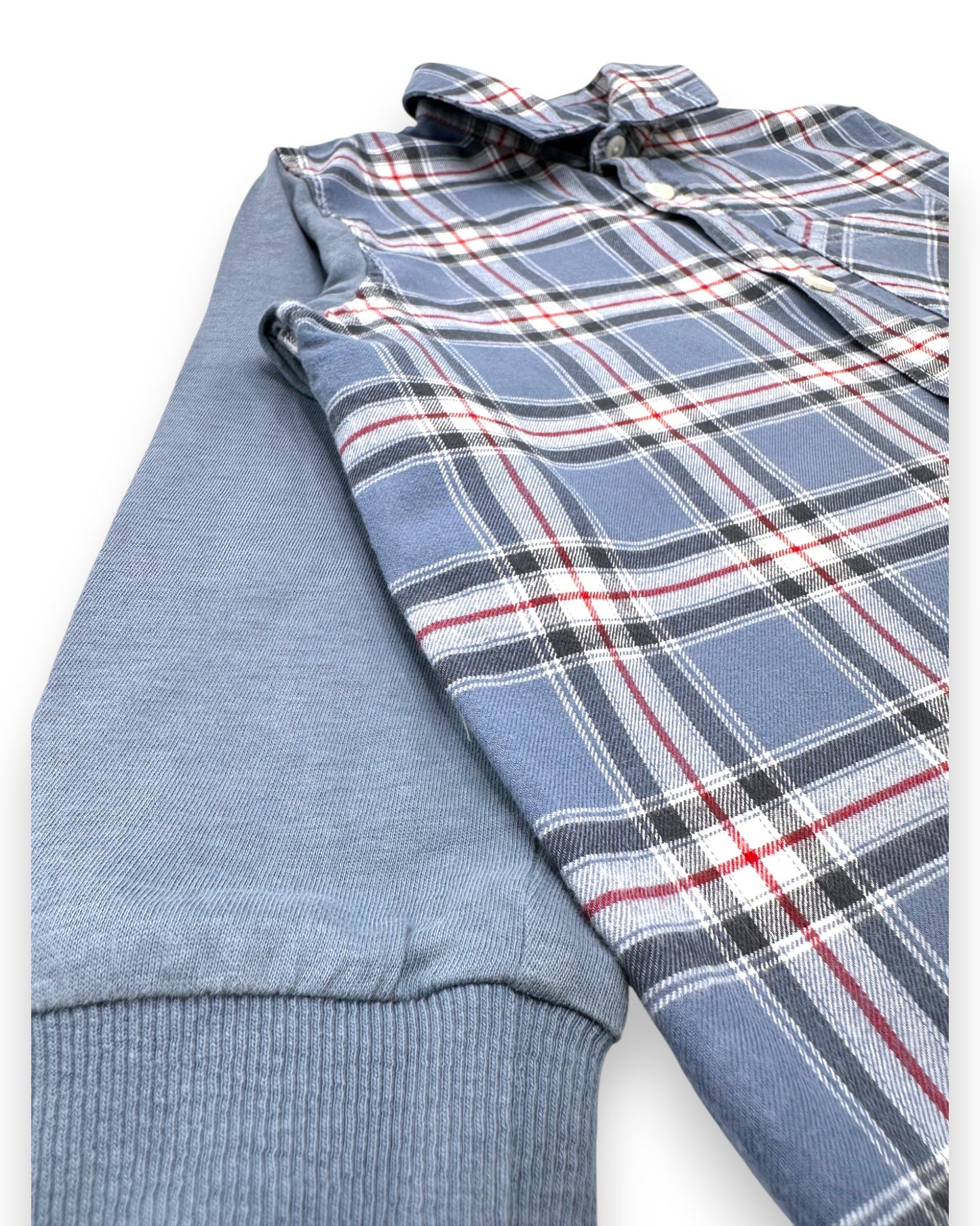 Camisa Xadrez Azul 2-3 Anos