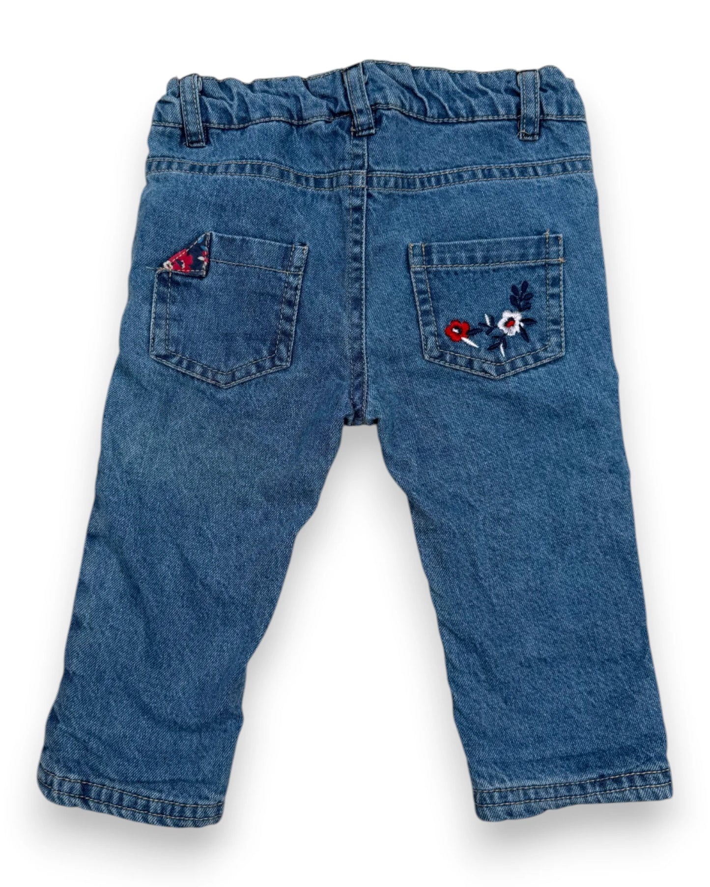 Pantalones Vaqueros Forro MOTS D'ENFANTS - 12 Meses
