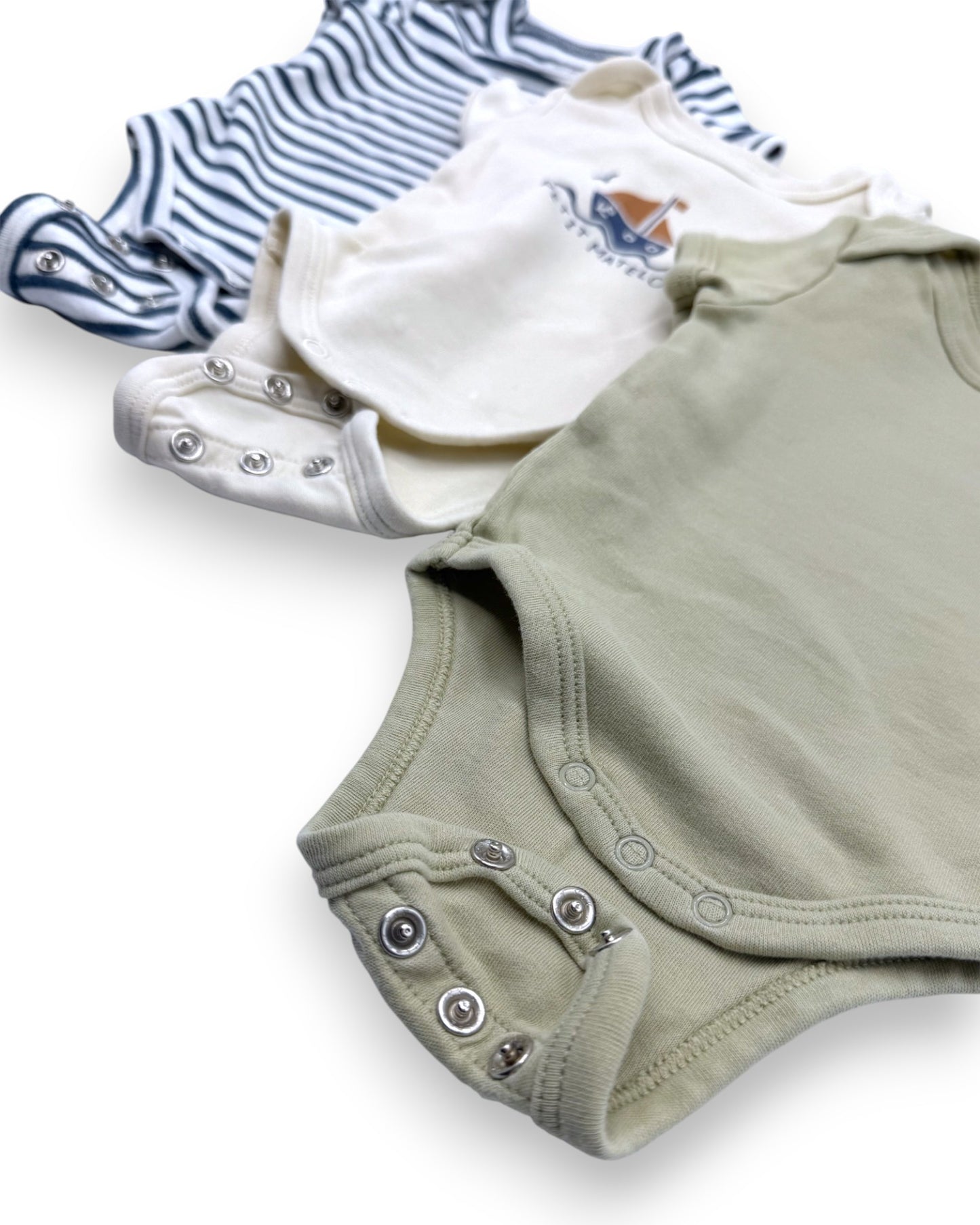 Pack 3 Bodies Evolutivos 3 Meses