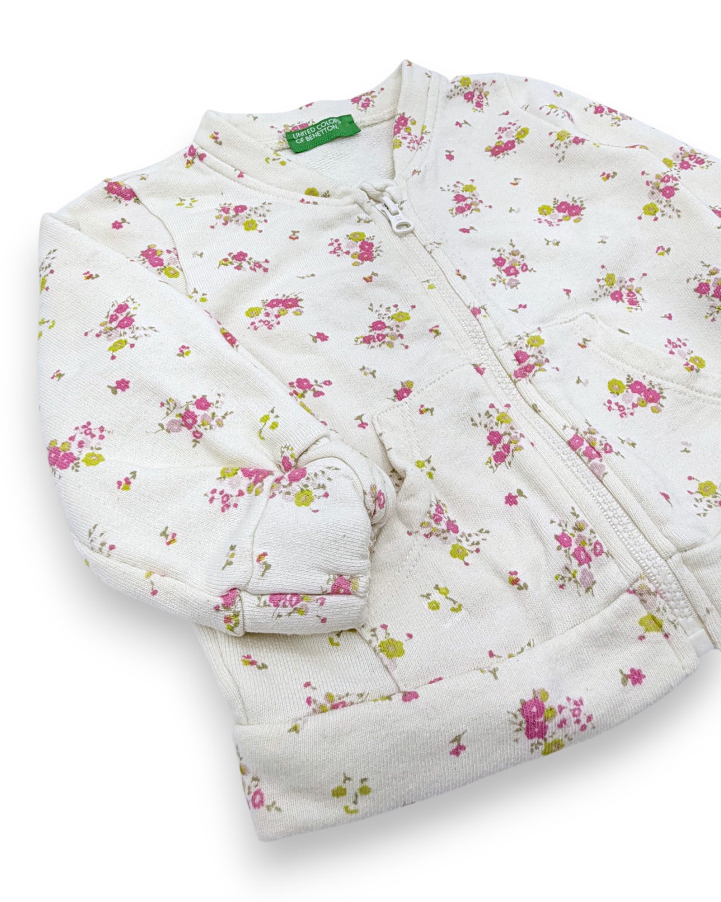 Casaco Floral 3-6 Meses