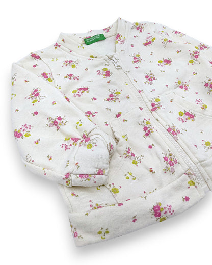 Casaco Floral 3-6 Meses