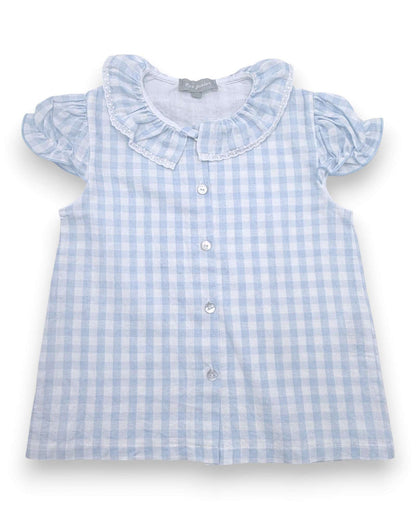 Blusa Cuadros Lino LUX JUNIOR - 3 Años
