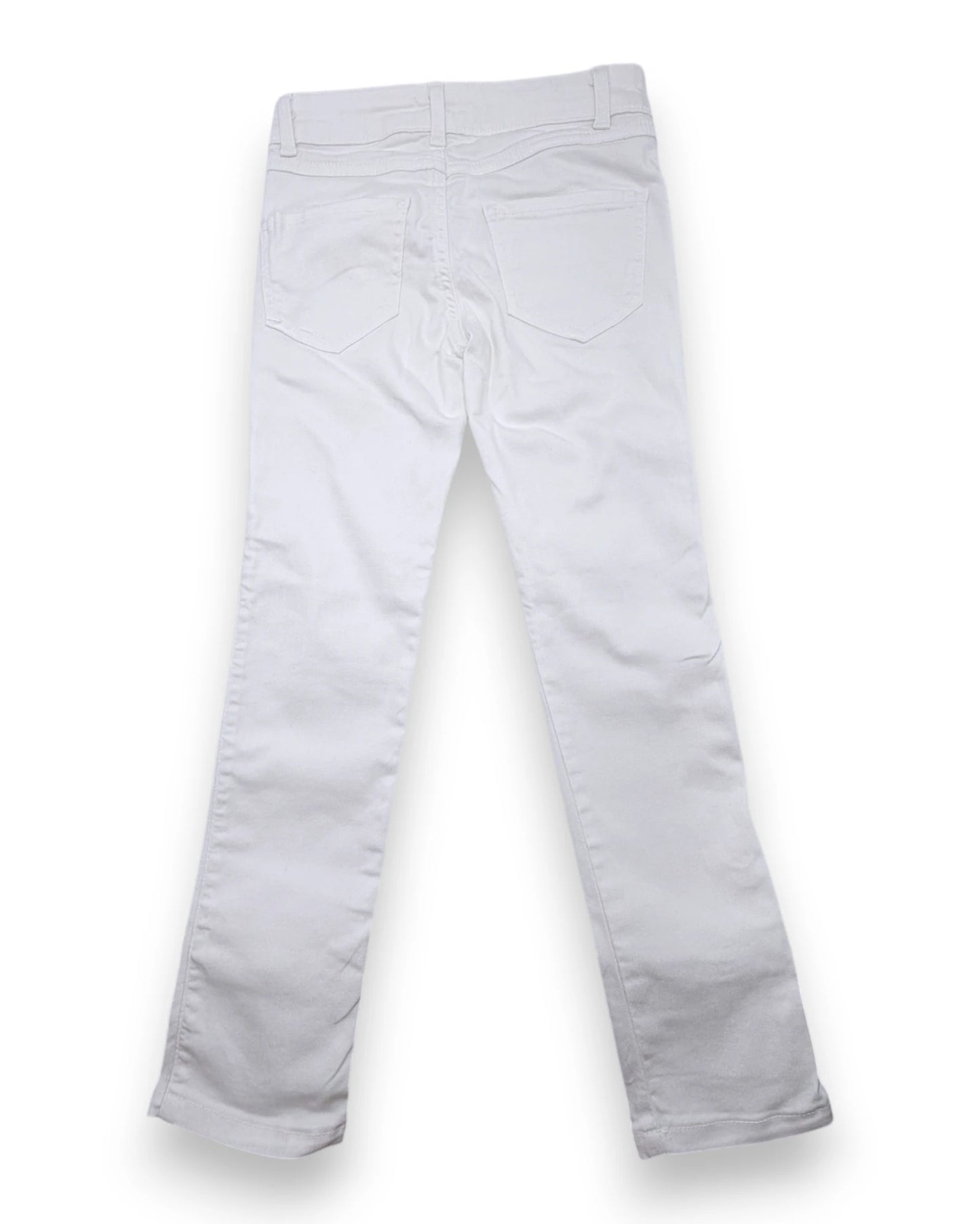 Calças Ganga Brancas BENETTON - 6-7 Anos