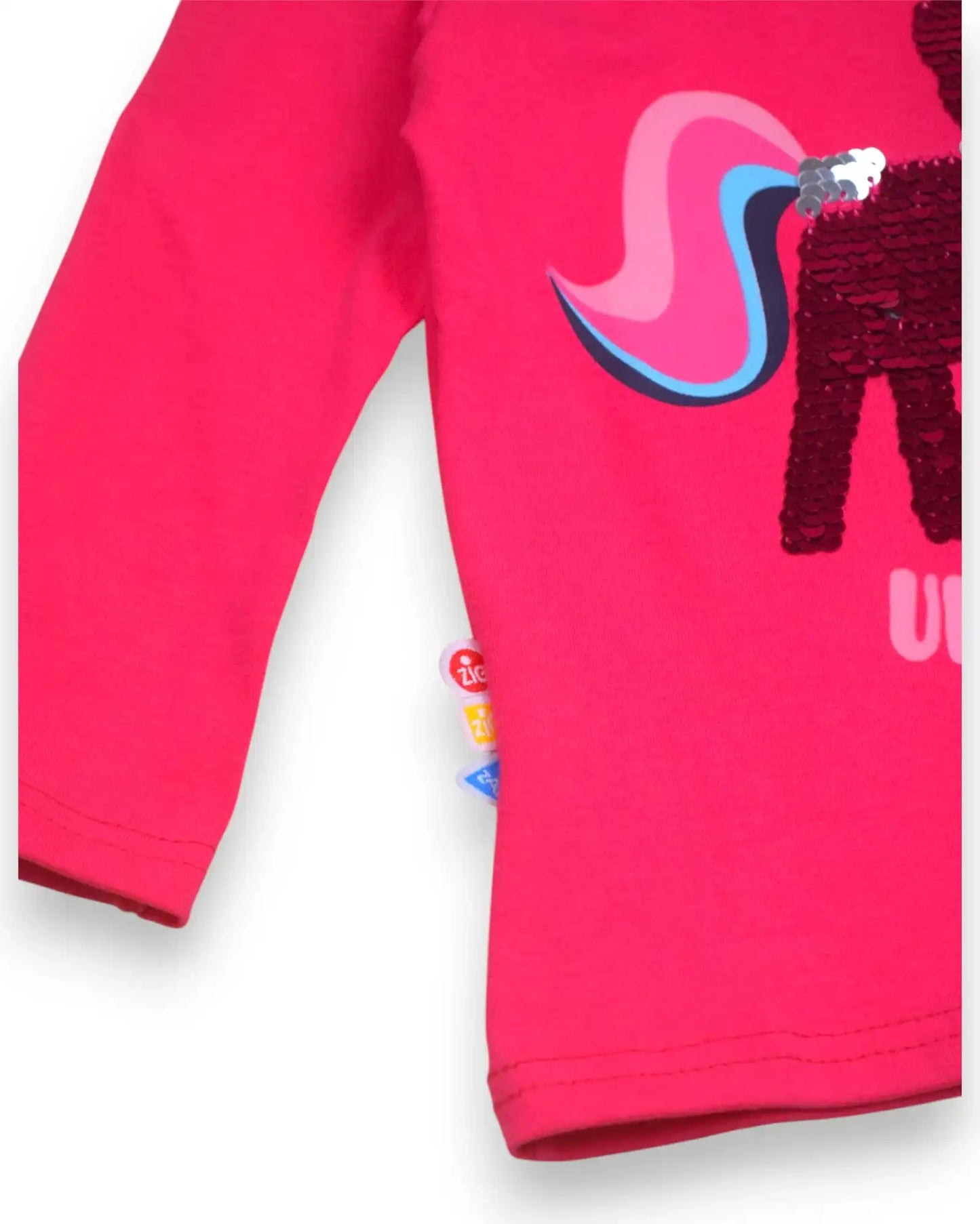 T-Shirt Unicórnio ZIG ZAG ZAA - 1 Ano