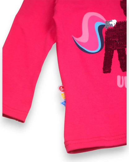 T-Shirt Unicórnio ZIG ZAG ZAA - 1 Ano